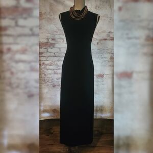 SARA CAMPBELL Velvet Dress Size L